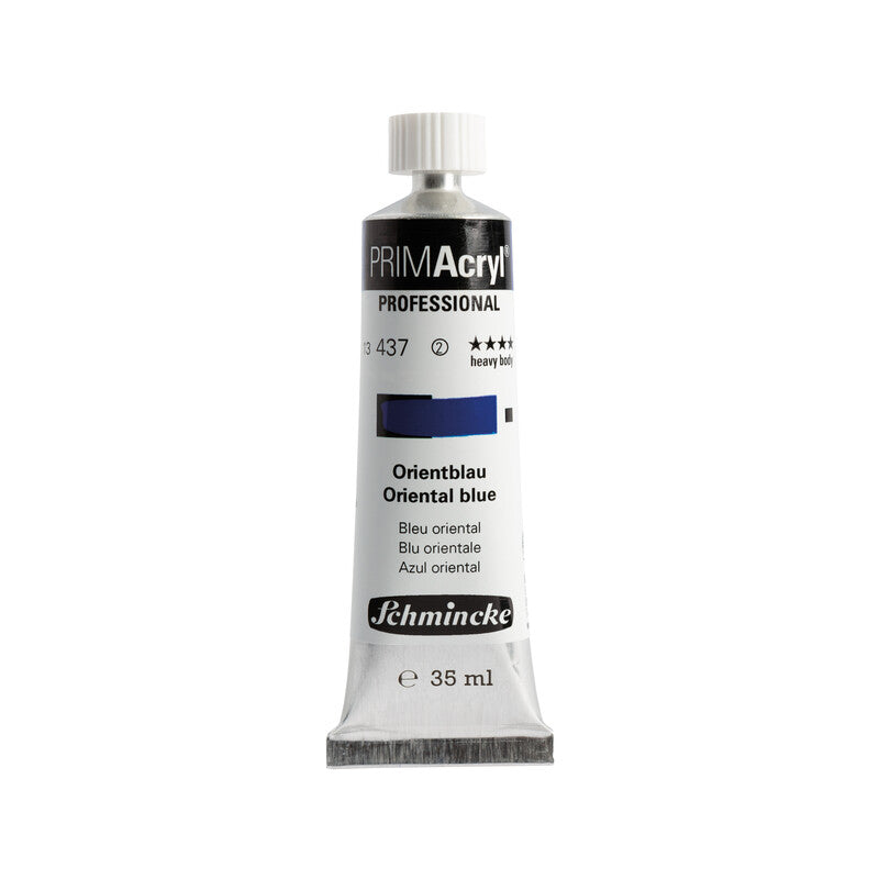 Schmincke PrimAcryl Artist Akrilik Boya 35 ml 437 Oriental Blue Seri 2