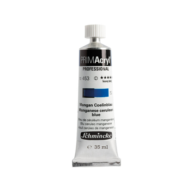 Schmincke Primacryl Artist Akrilik Boya 35 ml 453 Manganese Cerulean Blue Seri 2