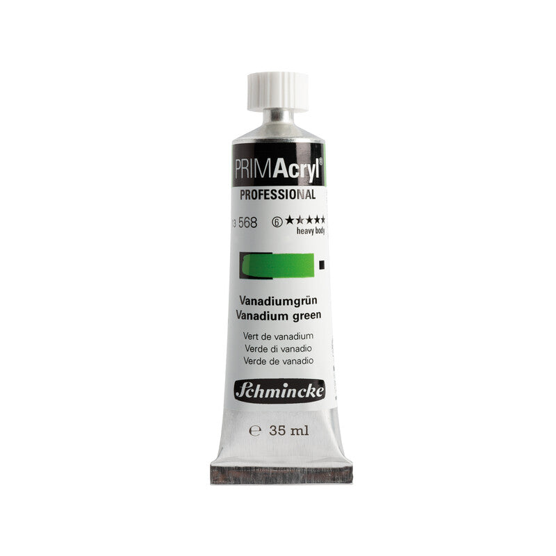 Schmincke Primacryl Artist Akrilik Boya 35 ml 568 Vanadium Green Seri 6