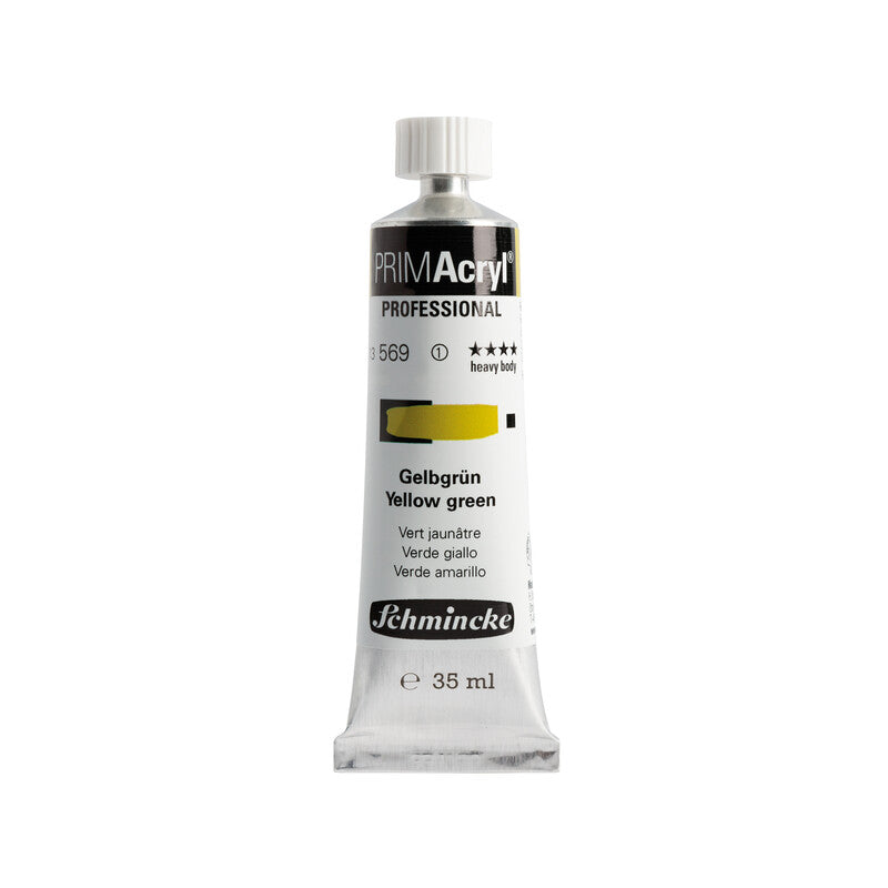 Schmincke Primacryl Artist Akrilik Boya 35 ml 569 Yellowish Green Seri 1