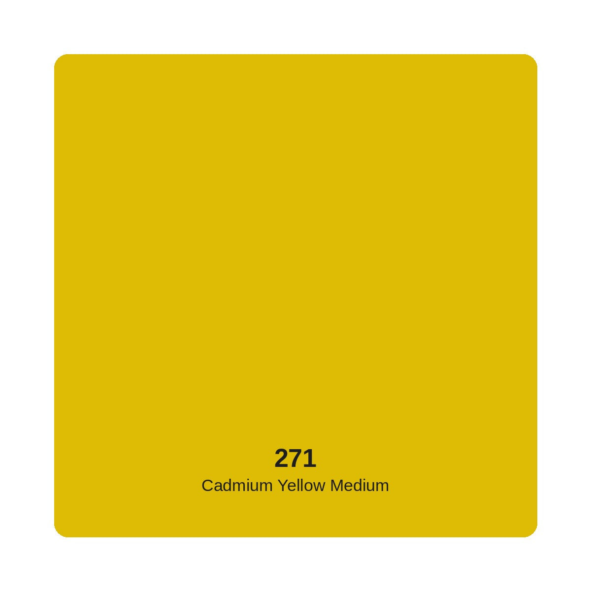 Talens Van Gogh Yağlı Boya 40 ml 271 Cadmium Yellow Medium