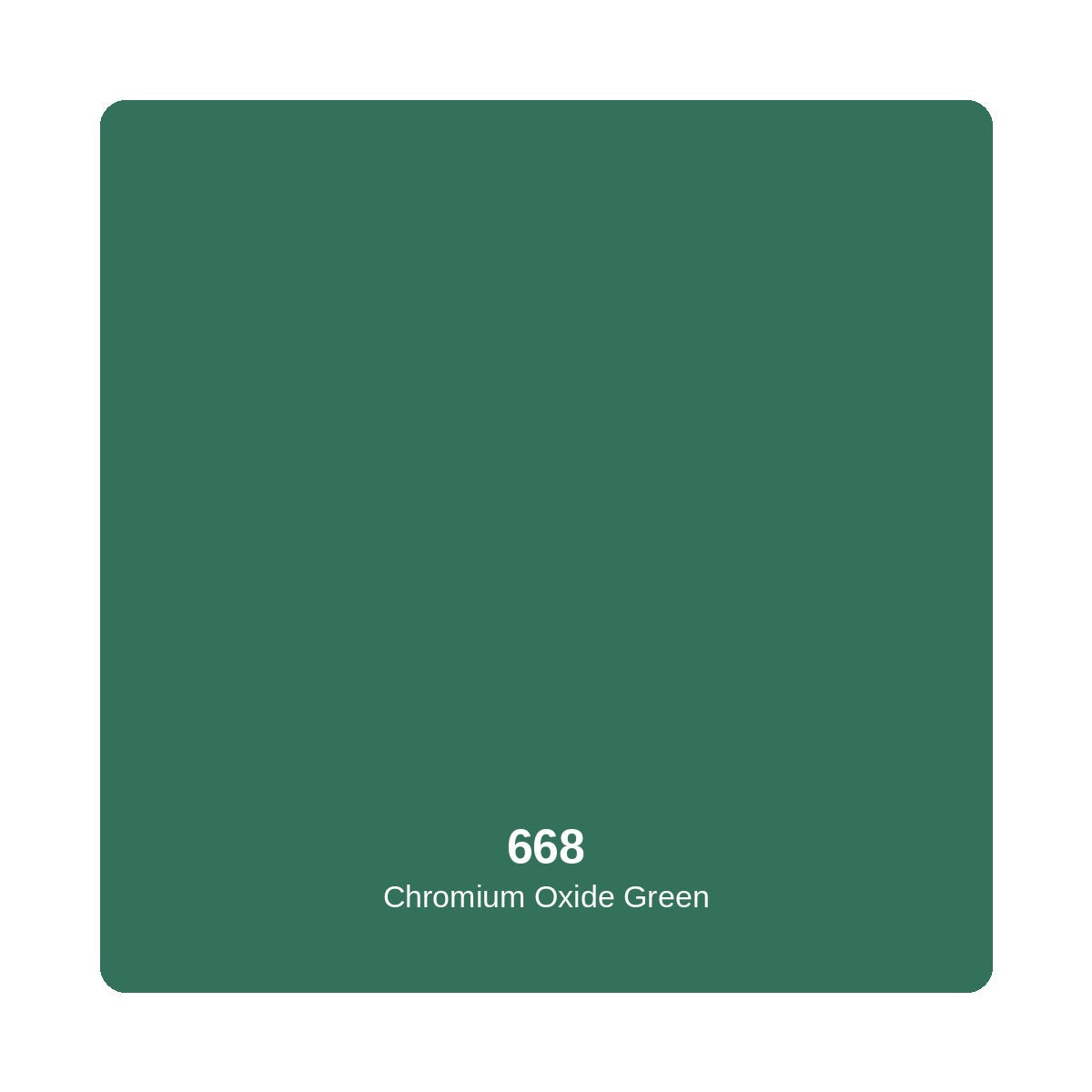 Talens Van Gogh Yağlı Boya 40 ml 668 Chromium Oxide Green