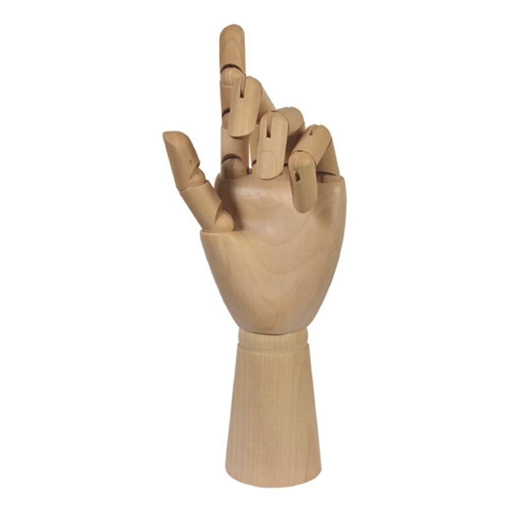 Wooden Hand 30 cm
