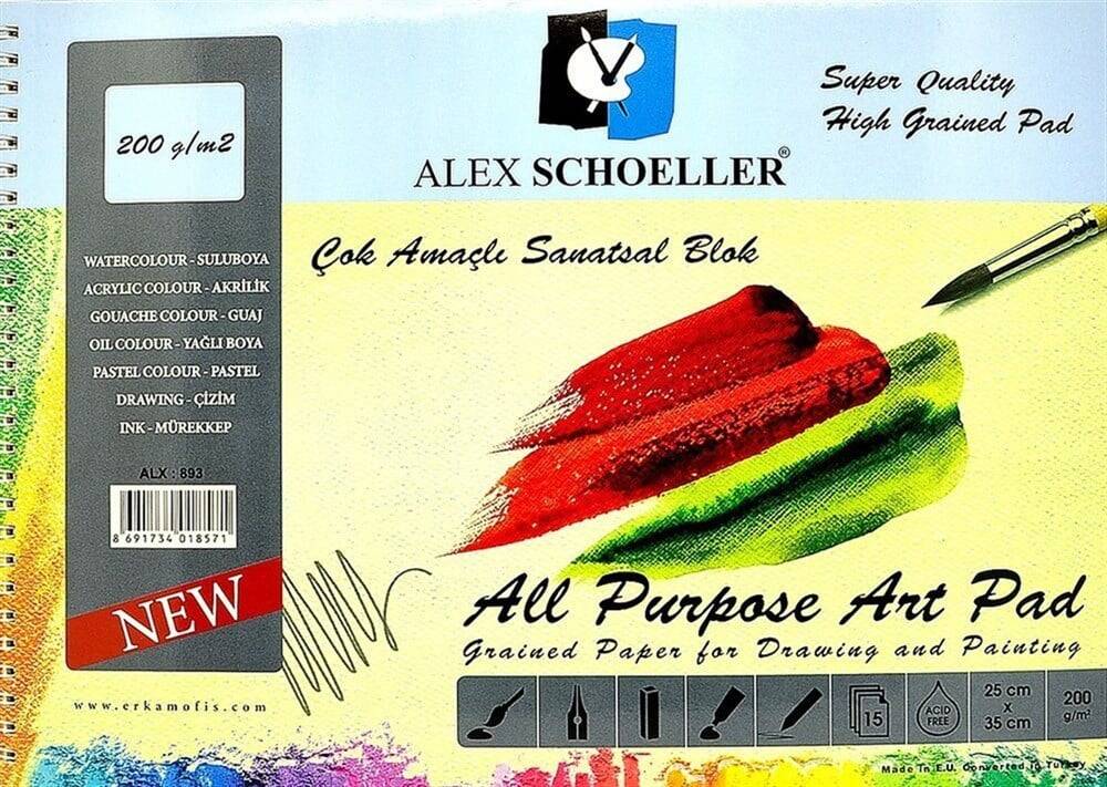 Alex Resim Defteri 25*35 Spr. 200 Gr. 15 Yaprak