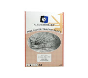 Alex Schoeller Millimetric Aydinger Notebook A3 30 Sheets Red