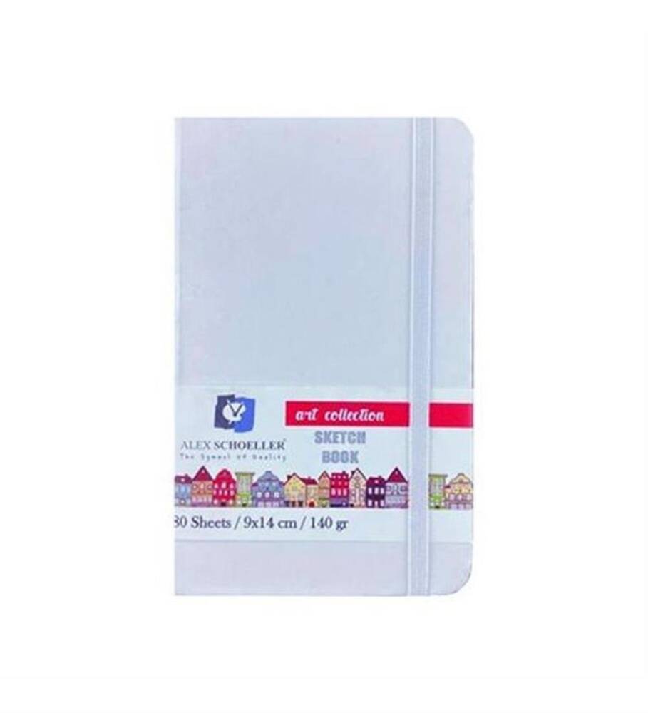 Alex Schoeller Sketch Book Art Collection Beyaz 9x14 140 gr 80 Sayfa