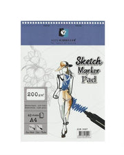Alex Schoeller Sketch Marker Pad 200 GR A4 SPR 40 Syf