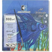 Alex Schoeller Suluboya Defteri Yapışkanlı 300 gr 20x20 cm 12'li