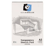 Alex Schoeller Transparency Sketch Pad Sketch Block 55 Gr A3