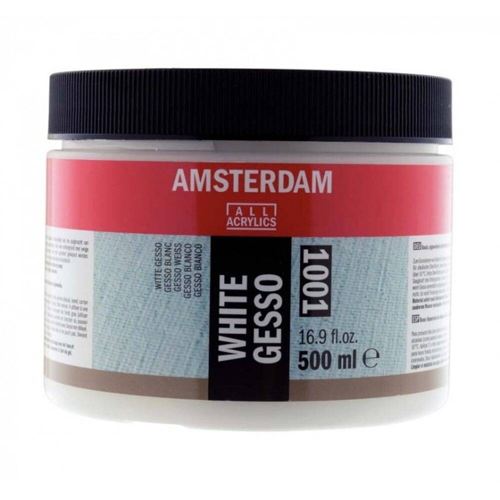 Amsterdam Acrylic Gesso White 500 ml
