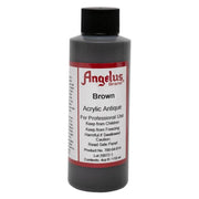 Angelus Acrylic Leather Polish Antique Brown 118 ml