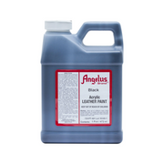 Angelus Leather Paint Black 472 ml