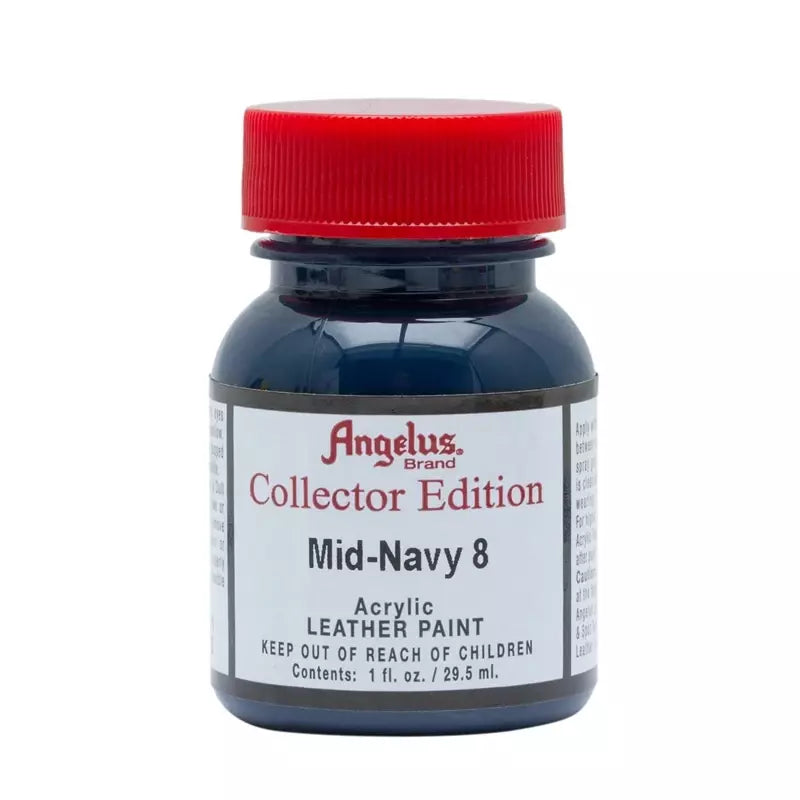 Angelus Acrylic Leather Paint Collector Edition Mid Navy 8