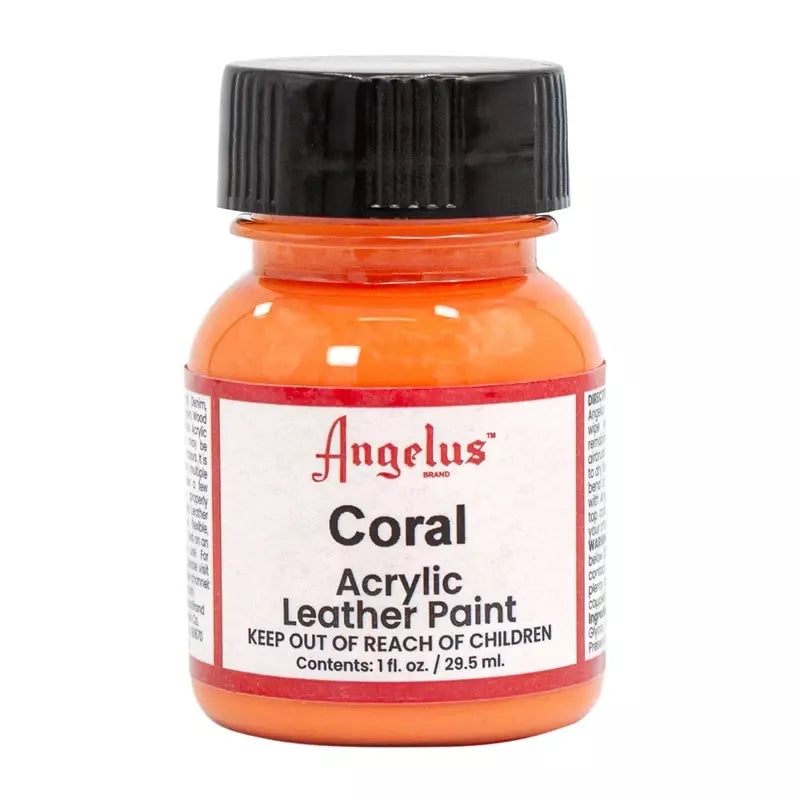 Angelus Acrylic Leather Paint Coral