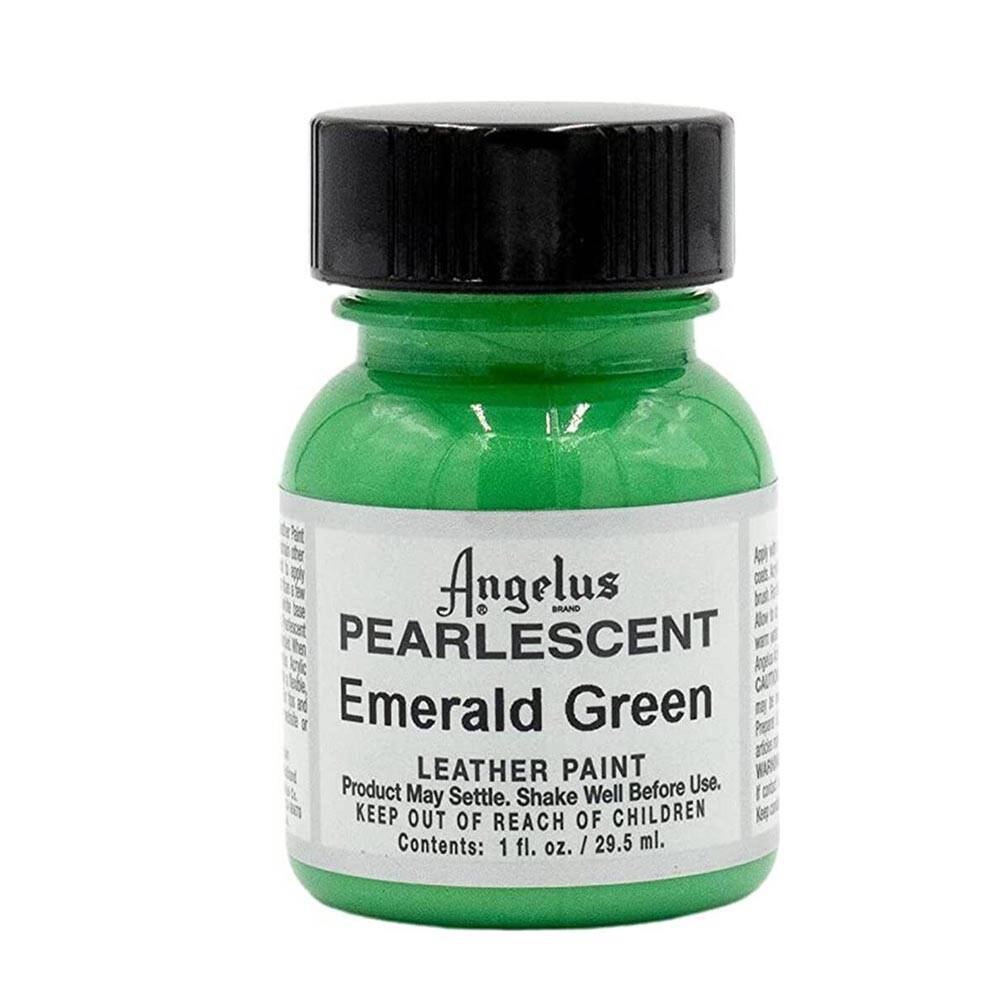 Angelus Acrylic Leather Paint Emerald Green