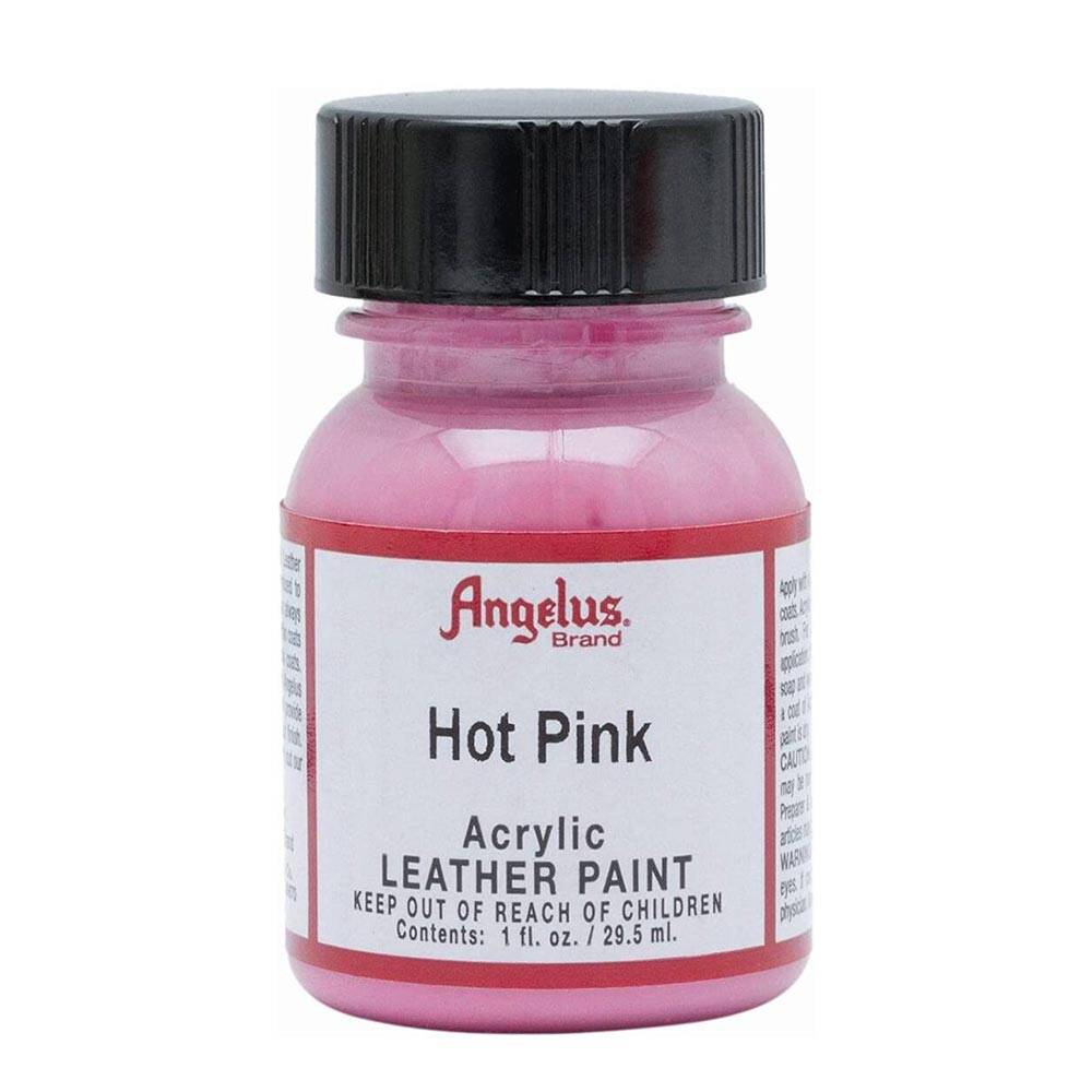 Angelus Acrylic Leather Paint Hot Pink