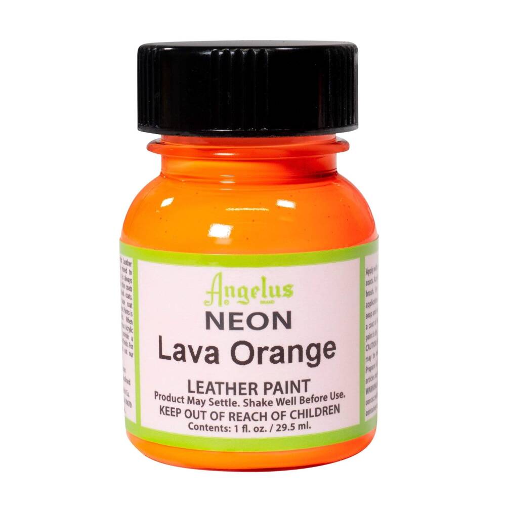 Angelus Deri Boyası Neon Lava Orange 29,5 ml