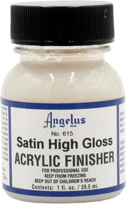 Angelus Leather Paint Varnish Satin High Gloss LP-615