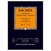 Arches Suluboya Blok Defter A4 300 gr 12 Yaprak Rough