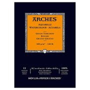 Arches Suluboya Blok Defter 29.7x42 cm 300 gr 12 Yaprak Rough