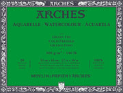 Arches Watercolor Block Notebook 31X41 cm 300 Gr 20 Sheets Cold Pressed