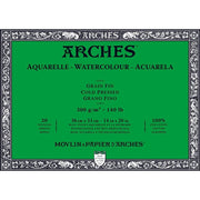 Arches Watercolor Block Notebook - Cold Press - 300Gr. 36x51cm - 20 Yp.