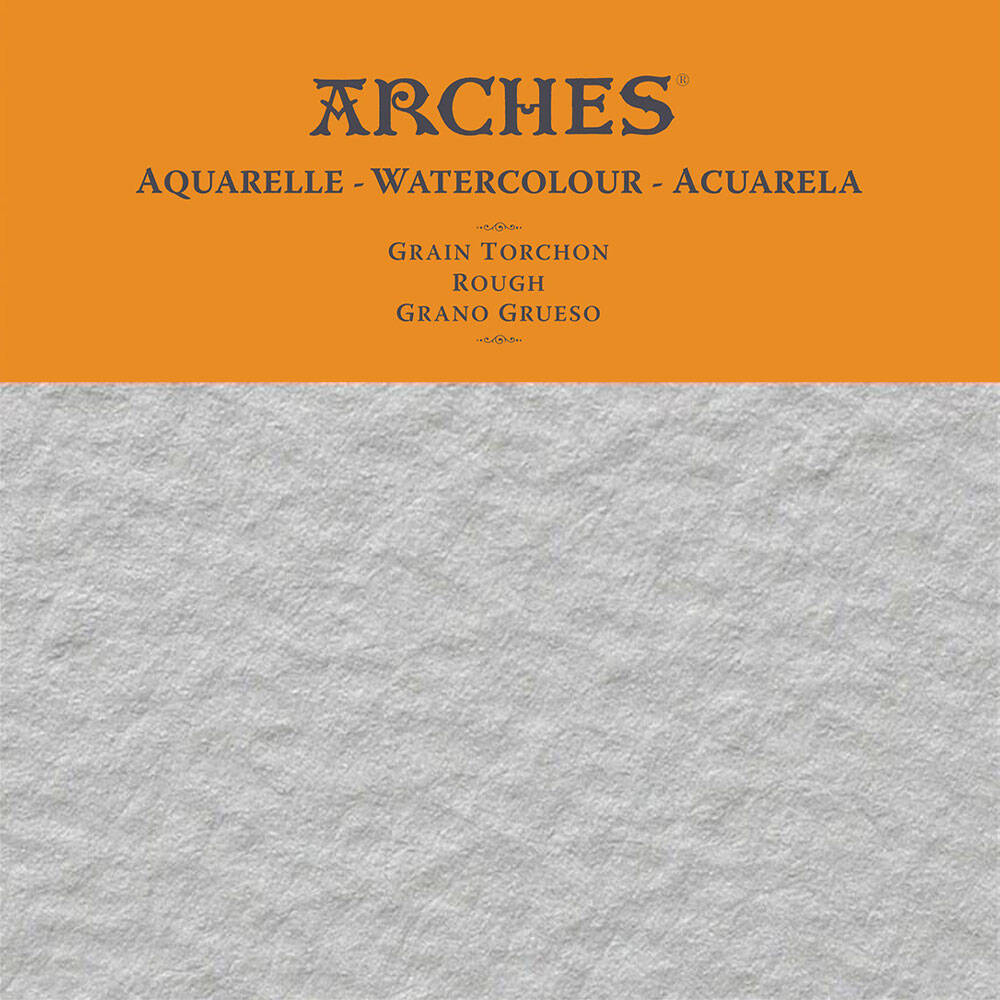 Arches Watercolor Paper - Natural White Rough 300Gr. 56x76 cm