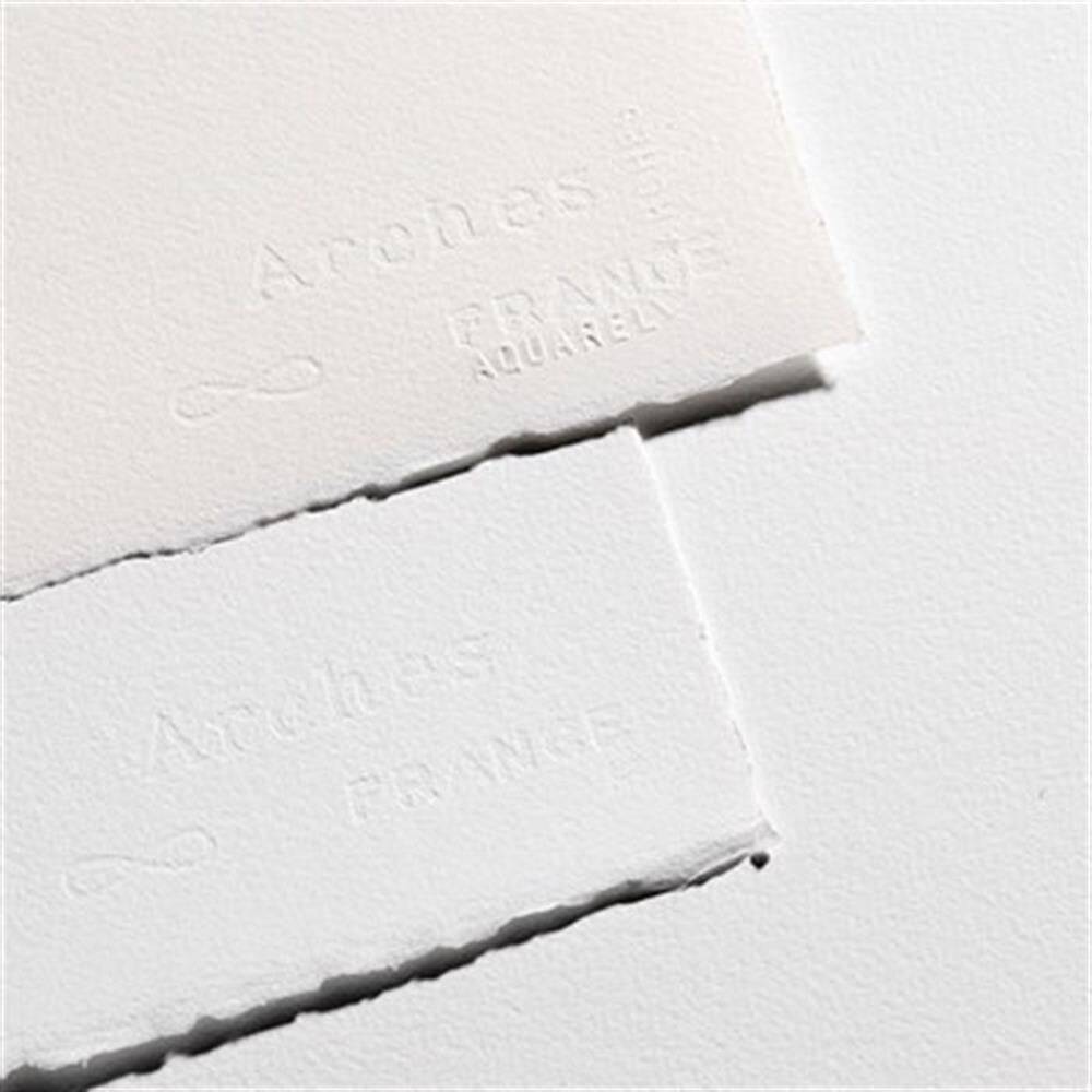 Arches Watercolor Paper - Natural White Cold Press 300Gr. 56x76 cm (Cold Press)