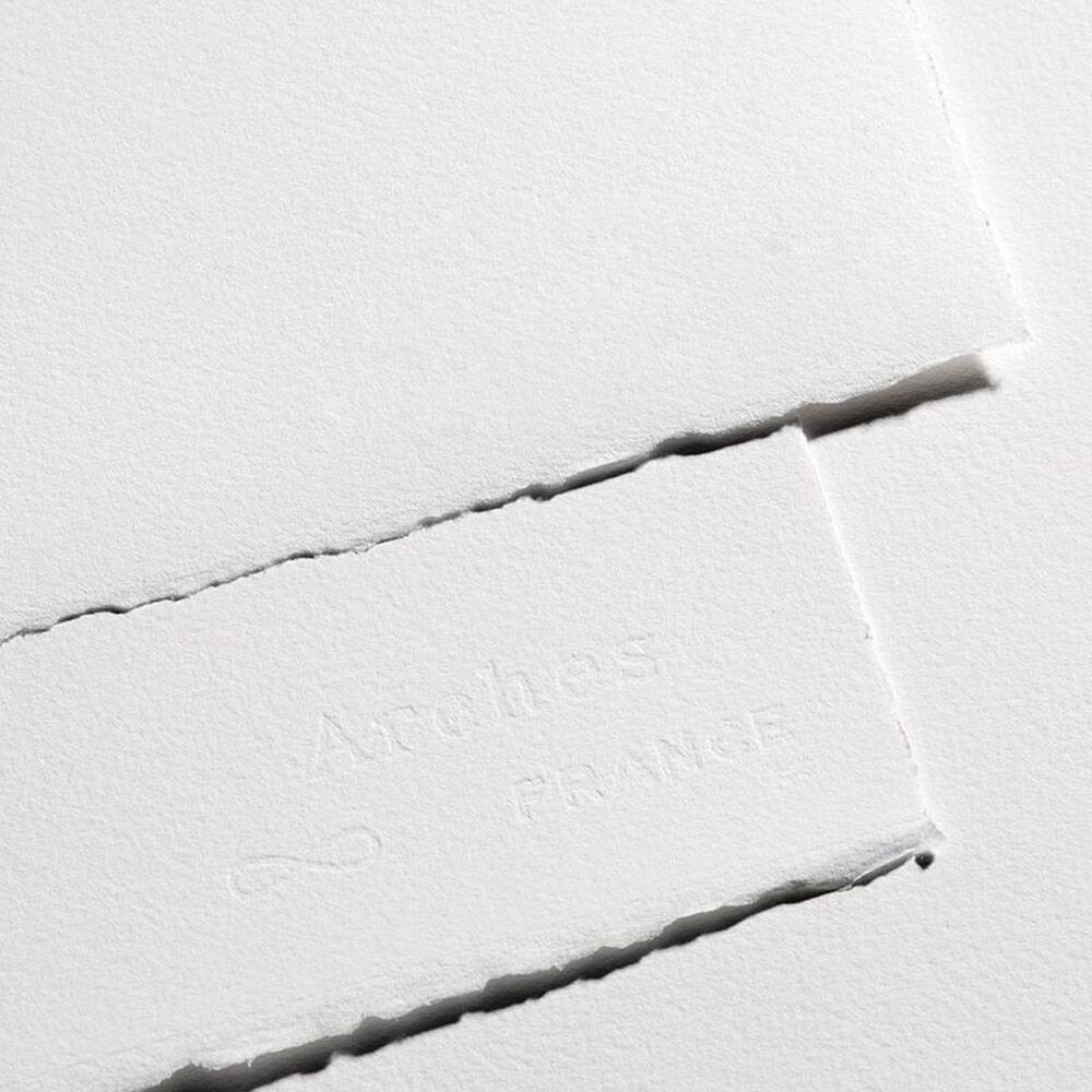 Arches Watercolor Paper - Bright White 300gsm. 56x76 cm (Hot Press)