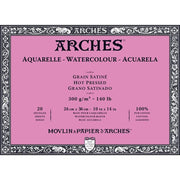 Arches Suluboya Blok Defter 26x36 300 gr 20 Yaprak Hot Pressed