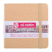 Art Creation Sketchbook 140 Gr 12 X 12 Cm Kraft