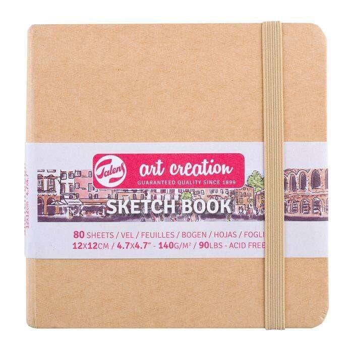 Art Creation Sketchbook 140 Gr 12 X 12 Cm Kraft