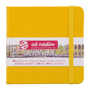 Art Creation Sketchbook 140 Gr 12 X 12 Cm Yellow