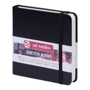 Art Creation Sketchbook 140 Gr 12 X 12 Cm Black