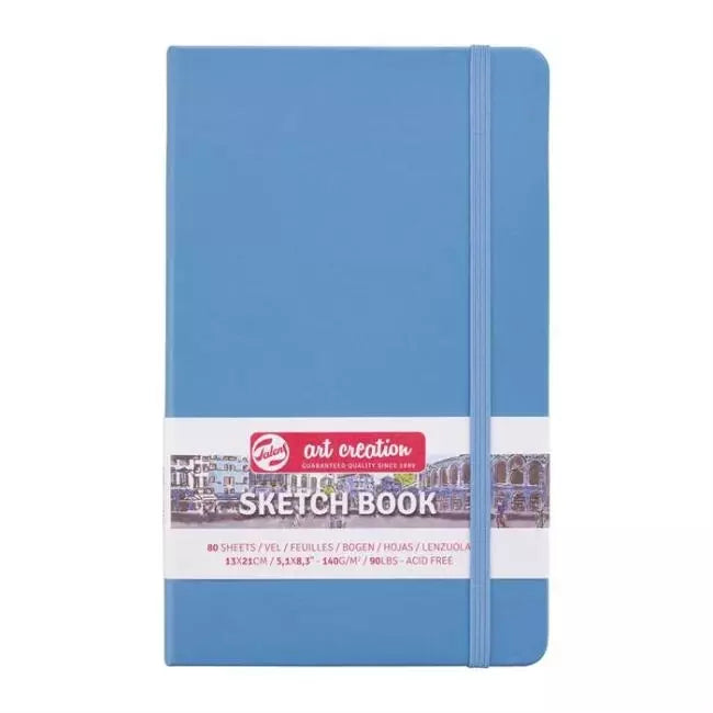 Art Creation Sketchbook 140 Gr 13 X 21 Cm Blue