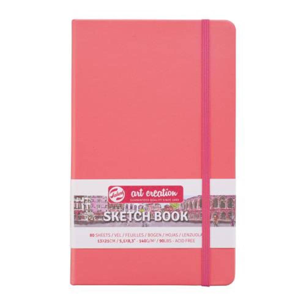 Art Creation Sketchbook 140 Gr 13 X 21 Cm Salmon