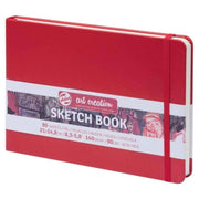 Art Creation Sketchbook 140 Gr 21 X 15 Cm Red