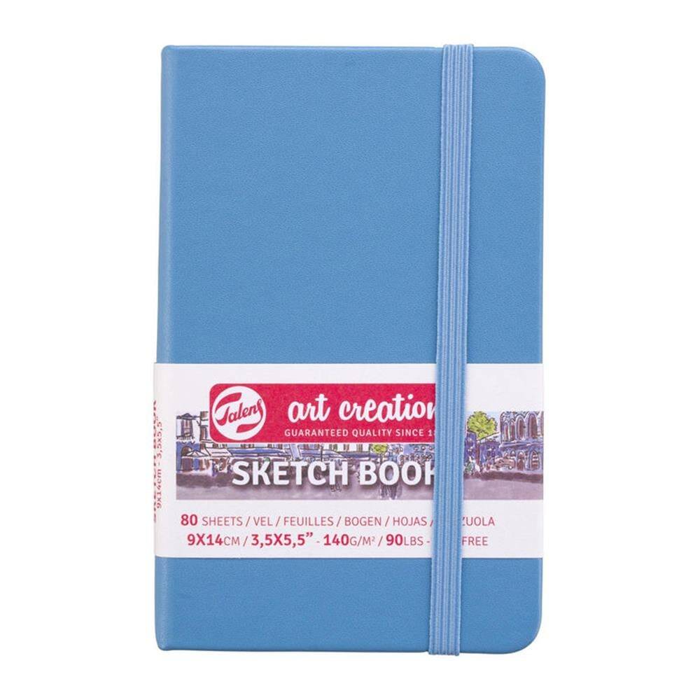 Art Creation Sketchbook 140 Gr 9 X 14 Cm Blue