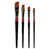 Art Desing Side Cut Stroke Paint Brush Series 986A N:6