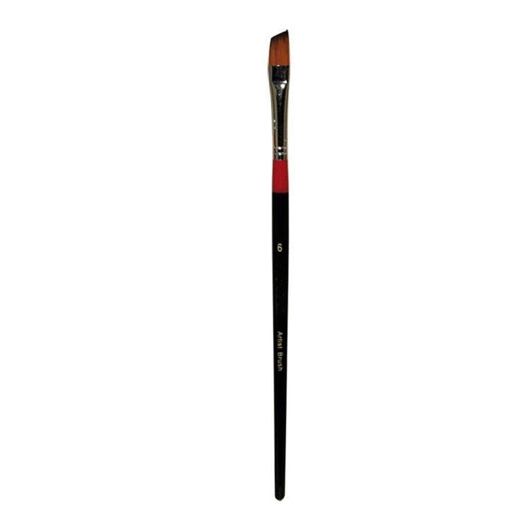 Art Desing Side Cut Stroke Paint Brush Series 986A N:6