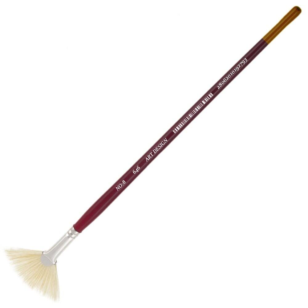 Art Desing Fan Brush Series 646 No:4
