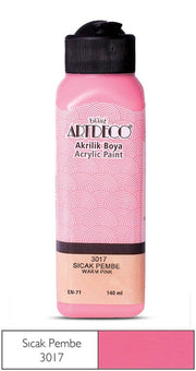 Artdeco Akrilik Boya 140 ml 3017 Sıcak Pembe
