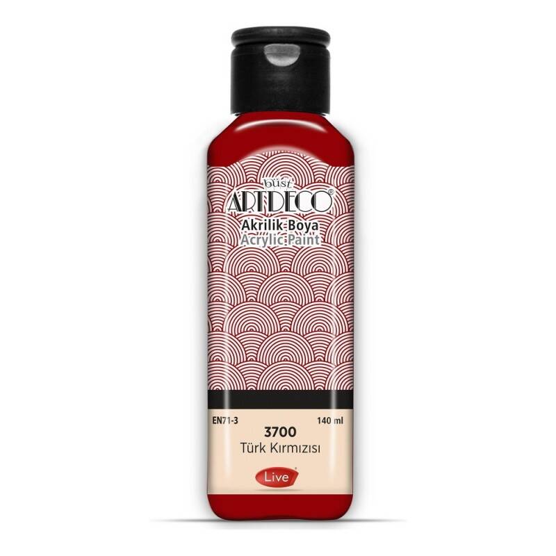 Artdeco Acrylic Paint 140 ml 3019 Turkish Red