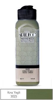 Artdeco Acrylic Paint 140 ml 3025 Henna Green