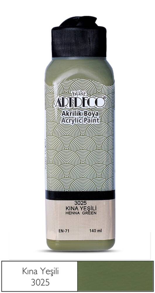 Artdeco Acrylic Paint 140 ml 3025 Henna Green