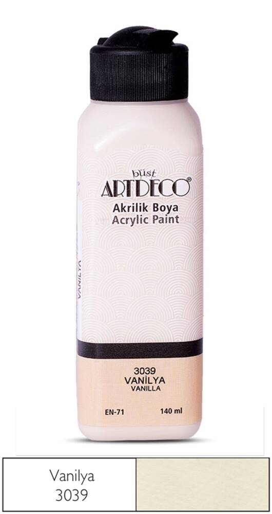 Artdeco Acrylic Paint 140 ml 3039 Vanilla