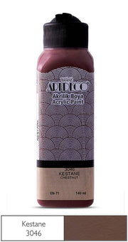 Artdeco Acrylic Paint 140 ml 3046 Chestnut