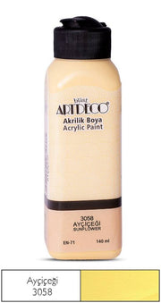 Artdeco Akrilik Boya 140 ml 3058 Ayçiçeği