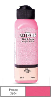 Artdeco Akrilik Boya 140 ml 3604 Pembe