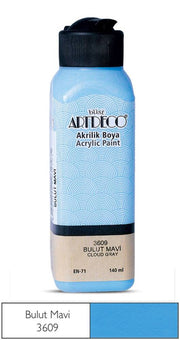 Artdeco Akrilik Boya 140 ml 3609 Bulut Mavi